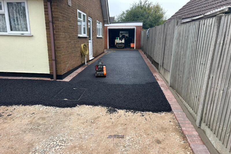 Tarmac-Driveway-with-Brick-Border-and-Sandstone-Step-in-Whitstable-Kent-5